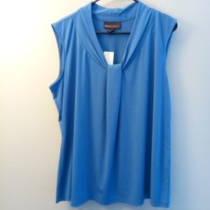 [Dana Buchman] Sleeveless Blouse (Size XL)